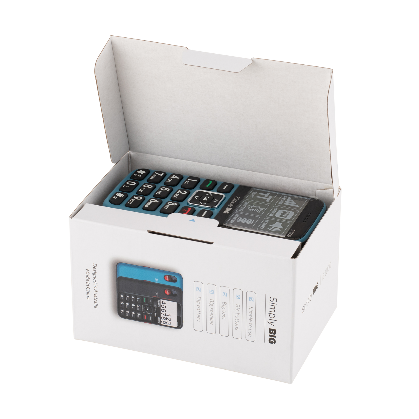 Blue Seniors Mobile Phone + $29/Month Unlimited Plan