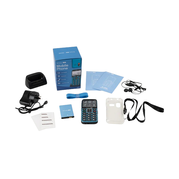 Unlimited Plan + Blue Seniors 4G Mobile Phone for Free