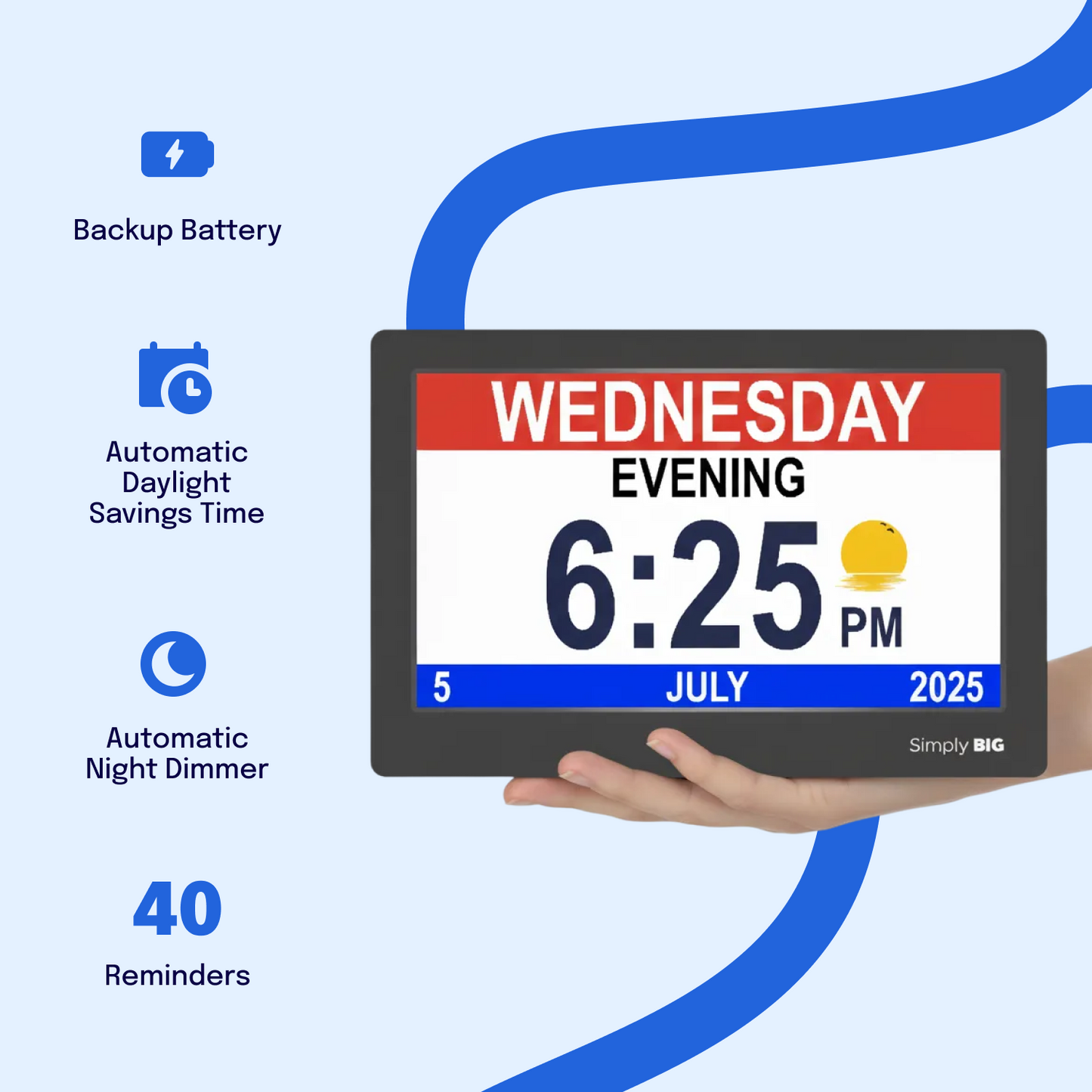 Reminder Clock (40 reminders)