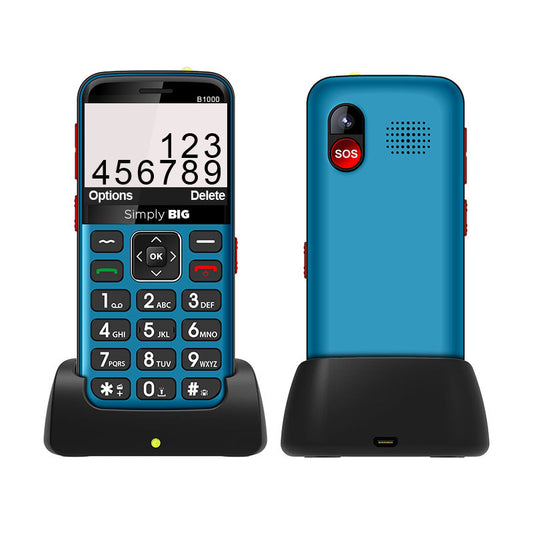 Blue Seniors Mobile Phone + $29/Month Unlimited Plan